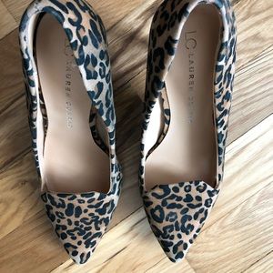 Lauren Conrad cheetah printed heels